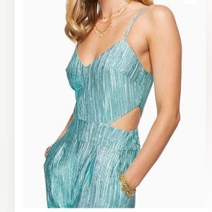 Ramy Brook Turquoise jumpsuit size 6